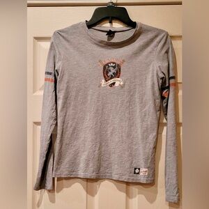 Vintage GAP Women’s Gray Long Sleeve Cotton Shirt size Small